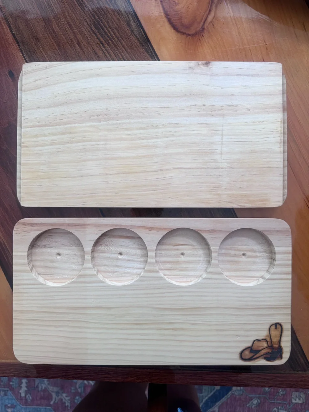 N/A wooden tasting